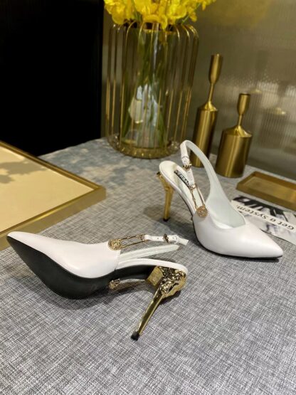 VERSACE SHOULDER HIGH HEEL SANDALS - Image 8