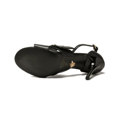 VERSACE Fashion V Buckle High Heels - Image 8
