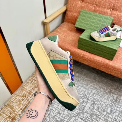 Gucci Chunky B series sneakers, couple style small fat thick-soled dirty shoes - Image 8