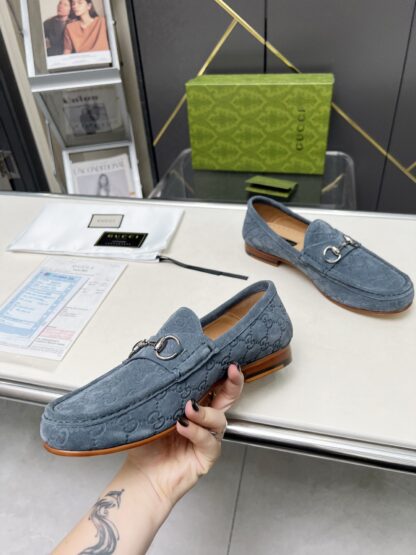 Gucci leather suit shoes - Image 8