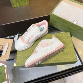 Gucci Early Spring Latest Hot 80 Couples Casual Retro Distressed White Shoes