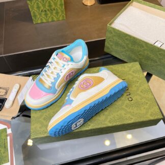 Gucci Early Spring Latest Hot 80 Couples Casual Retro Distressed White Shoes