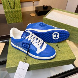 Gucci Early Spring Latest Hot 80 Couples Casual Retro Distressed White Shoes