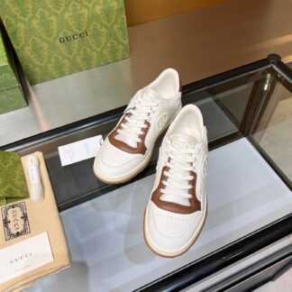 Gucci Early Spring Latest Hot 80 Couples Casual Retro Distressed White Shoes