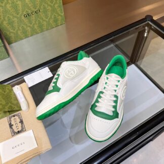 Gucci Early Spring Latest Hot 80 Couples Casual Retro Distressed White Shoes