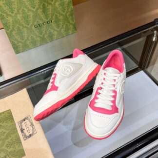 Gucci Early Spring Latest Hot 80 Couples Casual Retro Distressed White Shoes