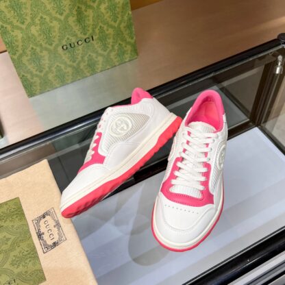 Gucci Early Spring Latest Hot 80 Couples Casual Retro Distressed White Shoes