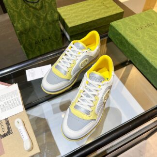 Gucci Early Spring Latest Hot 80 Couples Casual Retro Distressed White Shoes