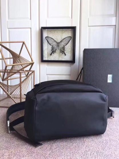 Prada black stylish casual backpack - Image 8