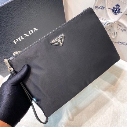 Prada classic nylon clutch - Image 8