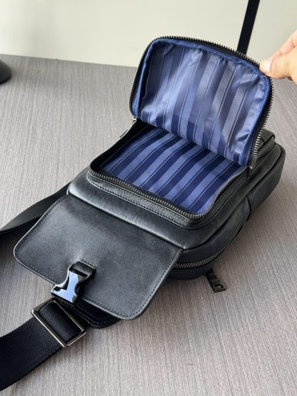 Prada Fashion Full Leather Chest Bag - Image 8