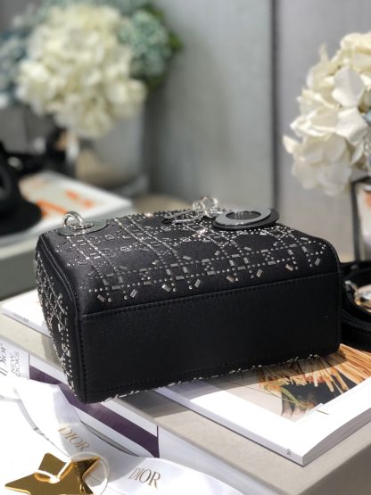 Dior Silk Diamond Princess Diana Bag - Image 8