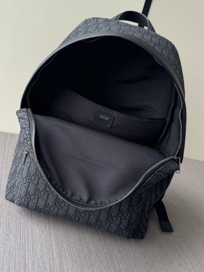 Dior black floral backpack - Image 8