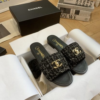 Chanel Early Autumn New High Fashion Sweet Flip Flops - Image 8
