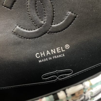 Chanel CF woolen chain bag - Image 8