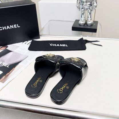 Chanel early spring dance shoes series European and American catwalk new slippers - Image 8