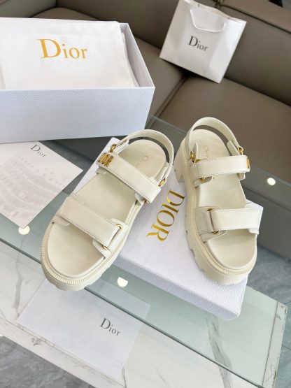 Dior thick-soled mid-heel sandals - Image 8