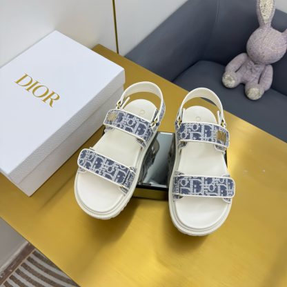 Dior Velcro Sandals - Image 8