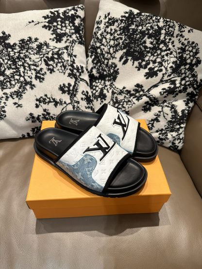 Louis Vuitton cowhide flip flops - Image 8