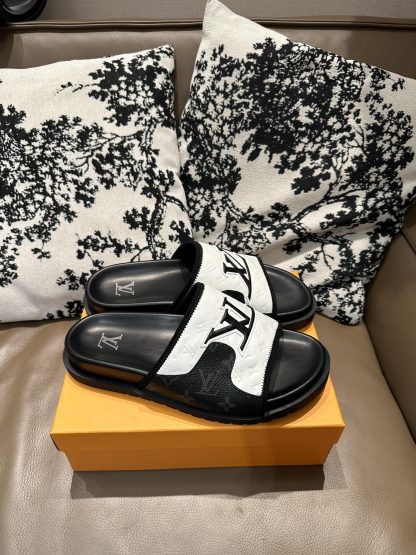 Louis Vuitton cowhide flip flops - Image 8
