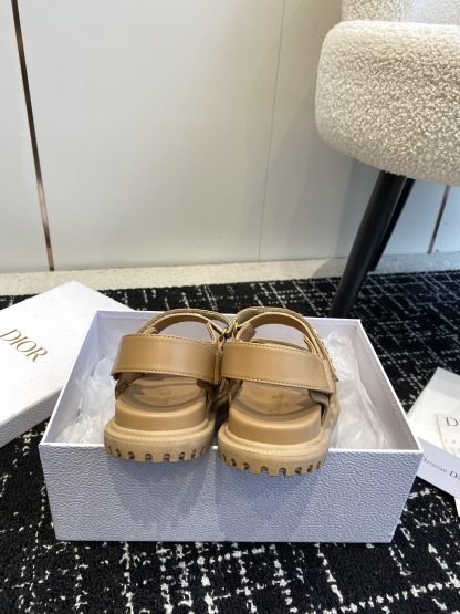 Dior studded flat sandals with a single strap - Image 8