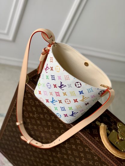 Louis Vuitton White All In BB Bag - Image 8