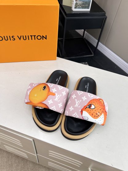 Louis Vuitton ol llow comfort flat sandals - Image 8