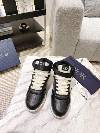 Dior high top couple sneakers - Image 8