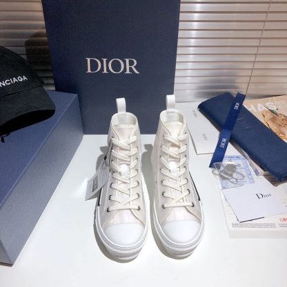 Dior classic white high-top espadrilles - Image 8