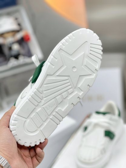 Dior classic and fashionable shell toe white shoes - Image 8