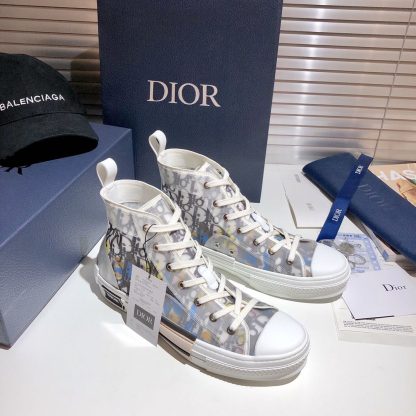 Dior frosted high-top loafers - Image 8