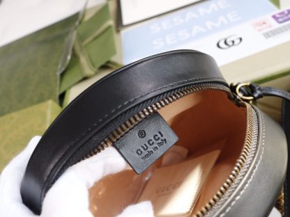 Gucci Ophidia series round mini black chain bag - Image 9