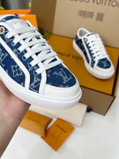 Louis Vuitton Spring and Summer New Canvas Shoes - Image 10