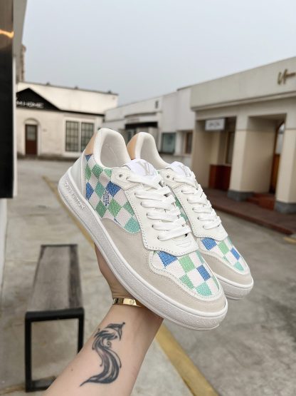 Louis Vuitton Nautical Embroidered Sneakers - Image 9