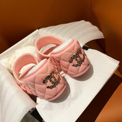 Chanel new style high heel pink sandals, heel height 7.5cm - Image 9