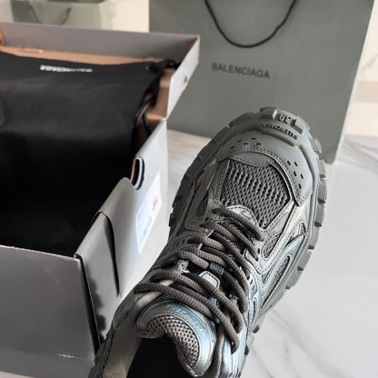 Balenciaga Defender Rubber Platform Sneakers - Image 9