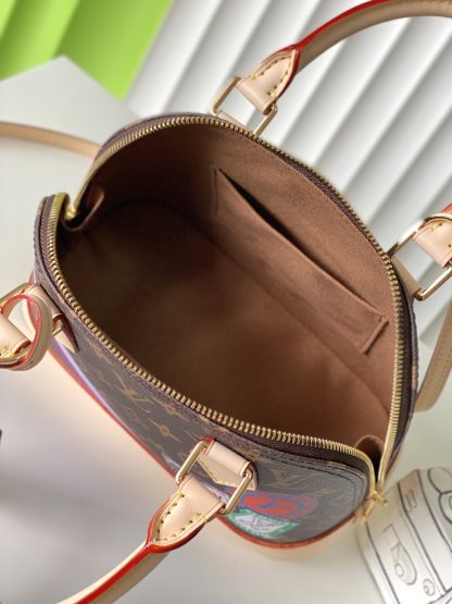 Louis Vuitton ALMA BB badge silk screen shell bag - Image 9