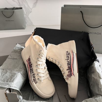 Balenciaga high-top casual cloth shoes - Image 9