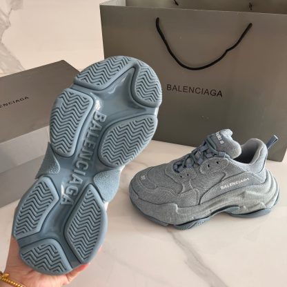 Balenciaga denim trend sneakers - Image 9