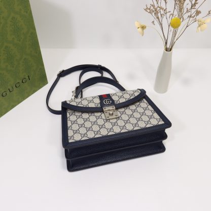 Gucci square retro canvas tote bag - Image 9