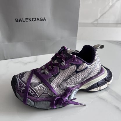 Balenciaga purple fashionable trendy running shoes - Image 9