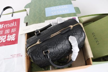 Gucci black printed pillow bag - Image 9