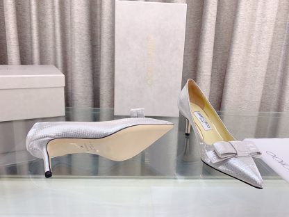 Jimmy Choo Elegant and Shiny High Heels - Image 9