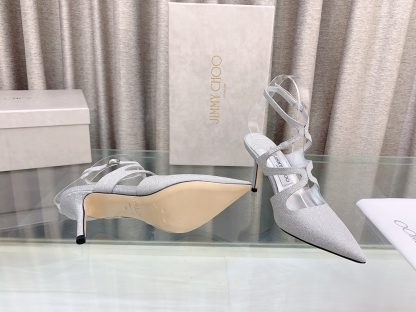 Jimmy Choo glitter high heels - Image 9