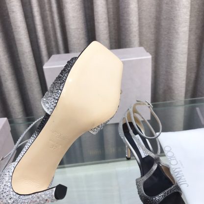 Jimmy Choo New Rhinestone High Heels - Image 9