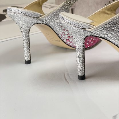 Jimmy Choo Diamond Heels - Image 9