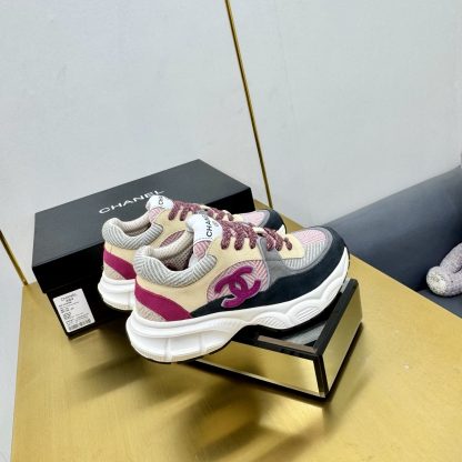 Chanel men's and women's couple's shoes in various colors mixed and matched casual dad shoes - Image 9