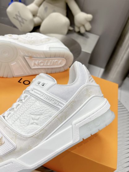 Louis Vuitton Limited Edition Retro Basketball Sneakers - Image 9