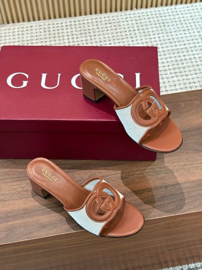 Gucci high heel sandals - Image 9
