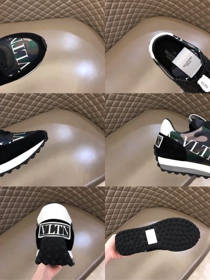 VALENTINO Classic camouflage pattern casual sneakers - Image 9